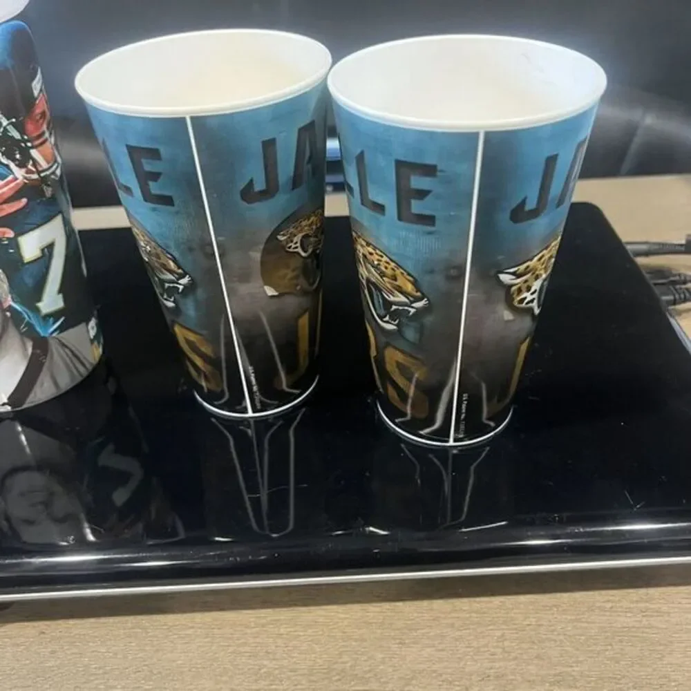collectible Jacksonville‎ Jaguar NFL football plastic cup lot Ovations
